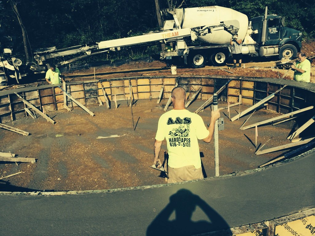concrete contractors st charles