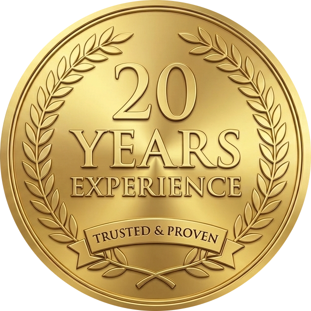 20 Years experience