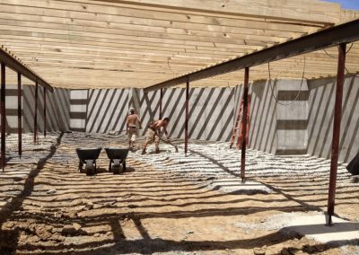 A & S Concrete - pouring slab