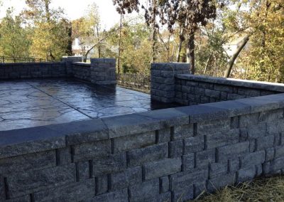 retaining walls st charles