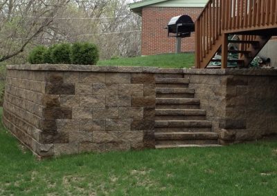 retaining walls st charles