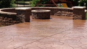 st louis concrete patio stamped