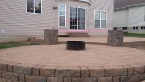 A & S Concrete - Fire pit